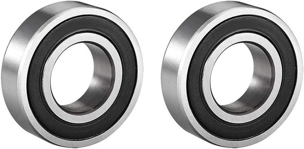Kugellager 6003-2RS 17X35X10Mm Kohlenstoffstahl Doppelt Abgedichtet 2 StüCk-image