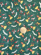 1 3/4 Yd Moda Winter Wonderland By Ingrid Slyder Cotton Fabric