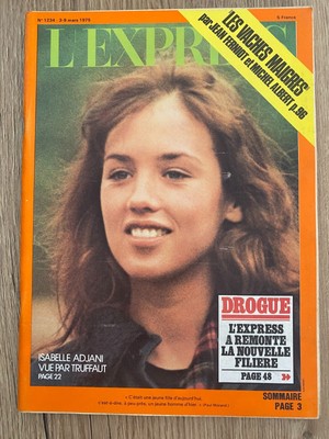 L'Express Nr. 1234   3. März 1975   Isabelle Adjani   Paul Bocuse   Dupont Lajoie  