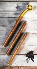 Stylish Wooden Walking Stick Cane With Derby Brass Handle For Men Women Seniors