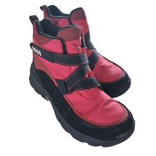 Lands' End Girls Snow Boots Size 7.5B Pink Winter Hiking Waterproof