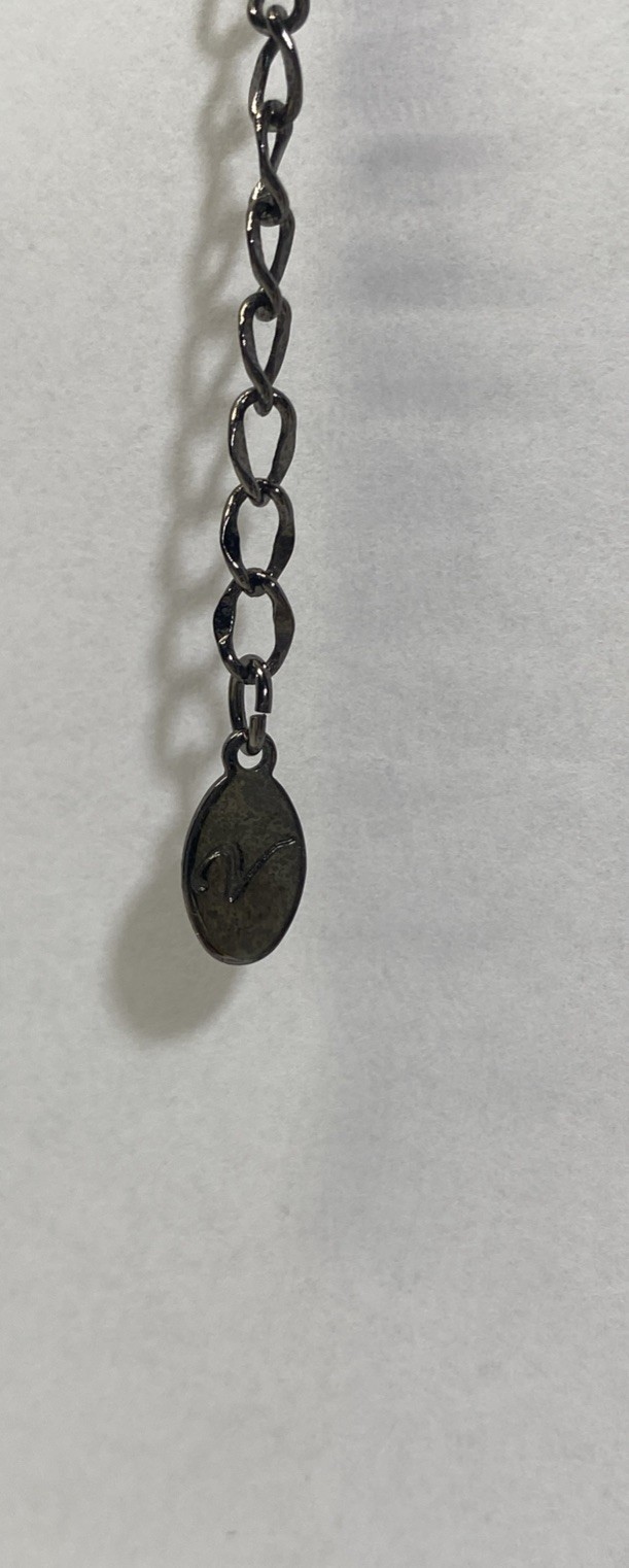 Black Multi Colored Rhinestone Bib Statement Neck… - image 6