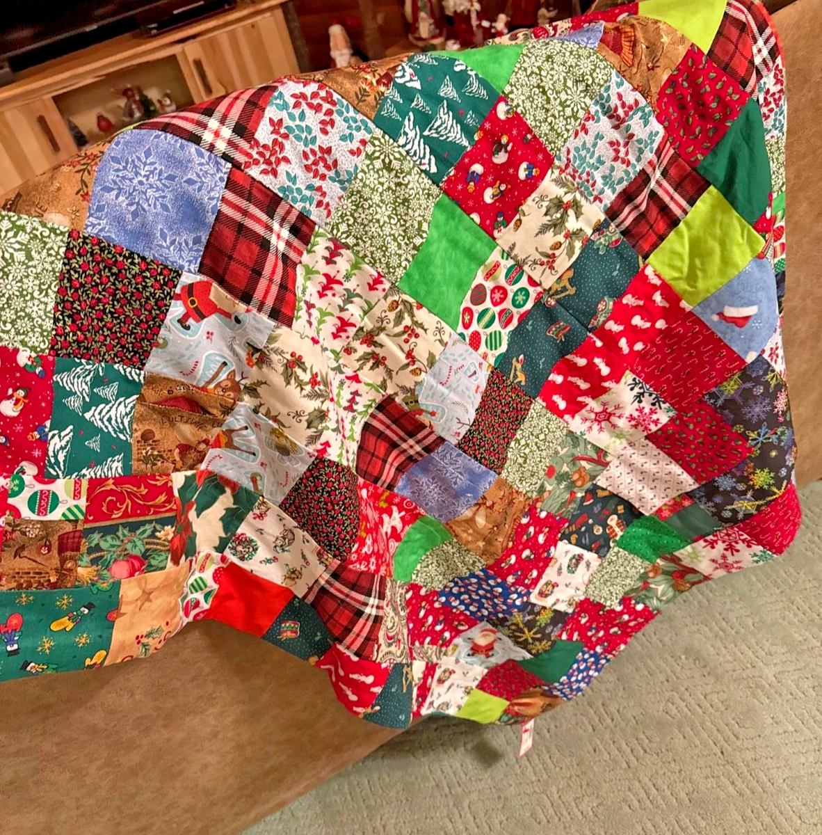 Lap 原始拼布手工被子| eBay