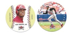 Ken Griffey Jr. 2003 Fleer Hardball #151 & #256 All-Around Stars Cincinnati Reds