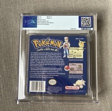 Pokemon Blue Version CIB Complete In Box Gameboy IMP Graded PSA 7.5