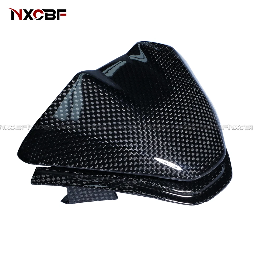 Carenado de cubierta de calibre de panel de fibra de carbono Ducati Hypermotard 950 2019-2024 Foto 2 de 4