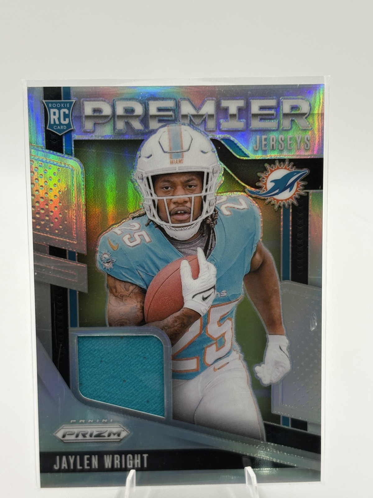 2024 Panini Prizm #PJ-JWT Jaylen Wright Premier Jerseys