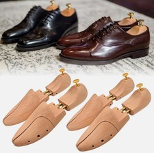 Wood Shoe Stretcher Shoe Trees Shape Real Cedar Wood Pair of UK 8 -10 for Men#