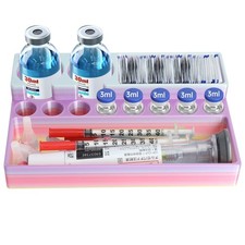Insulin  Peptide Vial Storage Holder   3ml  30ml Vial Organizer with Space ...
