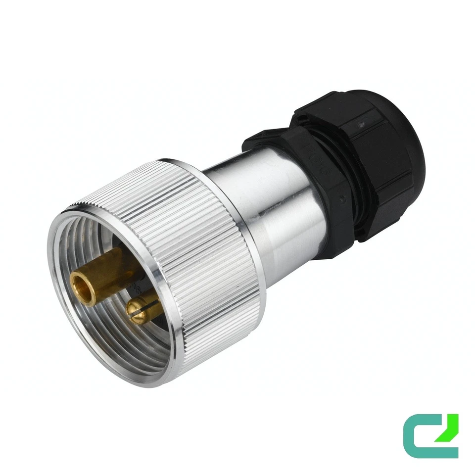 Stecker Schraubkontakt 2-polig 14690 HELLA für AEBI FRUEHAUF LIEBHERR