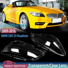 FRONT HEADLIGHT LENS HEADLAMP COVER FOR E89 Z4 ROADSTER 2009-2016 LEFT RIGHT