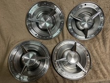 1962 62 Pontiac Bonneville Hubcap Rim Wheel Cover Hub Cap 14 Spinner Used Y7 4