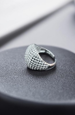 925 Silver Ring Verstellbar Ring Damen Schmuck