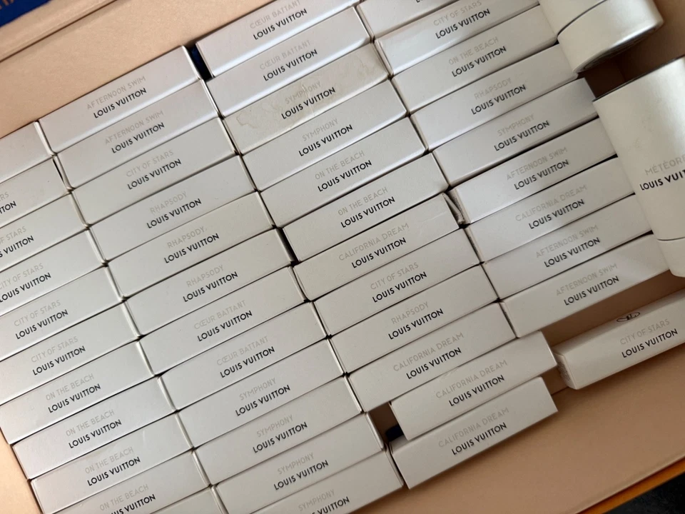 Louis Vuitton 2ml Fragrance Stellar Times, City of Stars, And Way More