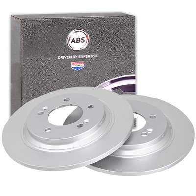 2x A.B.S. BREMSSCHEIBEN 284mm HINTEN passend für HYUNDAI GRANDEUR I30 IONIQ