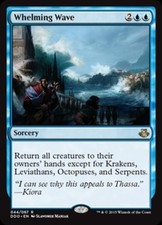 Whelming Wave - Medium Play MTG Duel Decks: Kiora vs Elspeth