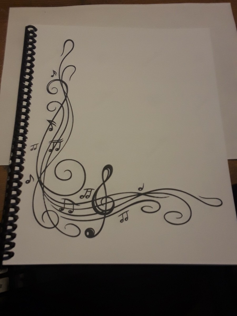 Blank Staff Paper For Beginner Blank Sheet Music Standard Manuscript