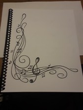 Blank Sheet Music Score Manuscript Paper / St...