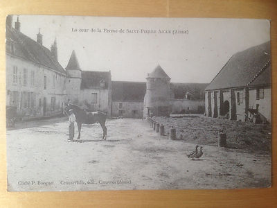 Alte Postkarte von Saint-Pierre Aigle von 1918