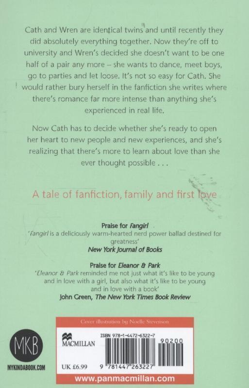 Thumbnail - Fangirl Rainbow Rowell Taschenbuch 465 S. Englisch 2014 Pan Macmillan