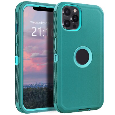 For Apple iPhone 11/11 Pro/Pro Max Heavy Duty Phone Case Shockproof Hard Cover