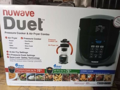 Nuwave Oven Nuwave Duet Pressure Cooker And Air Fryer NEW NUWAVE