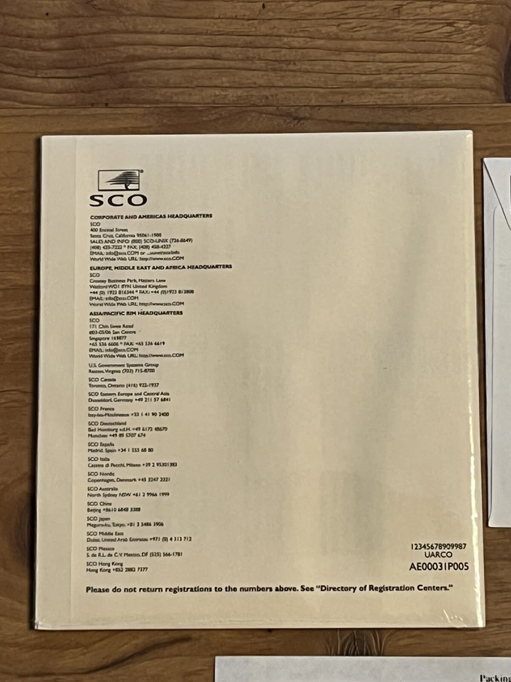 SCO OpenServer Release 5 Upgrade Floppy Disk UNIX Vintage Computing LOOK! - Image 3 of 4