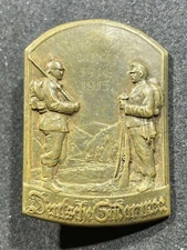 WW1 WWI Austrian Austro-Hungarian Military 1915 Carpathian Watch Cap Badge