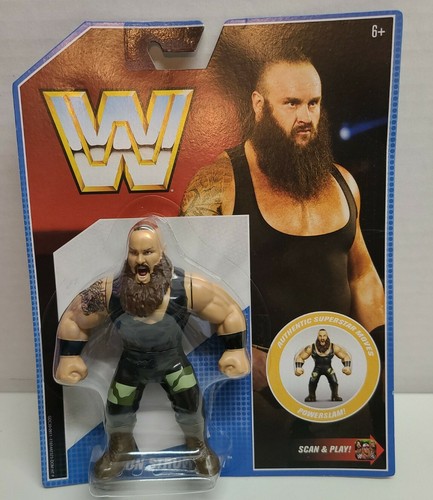WWE Retro Series Braun Strowman 8 Mattel Toy Wrest...
