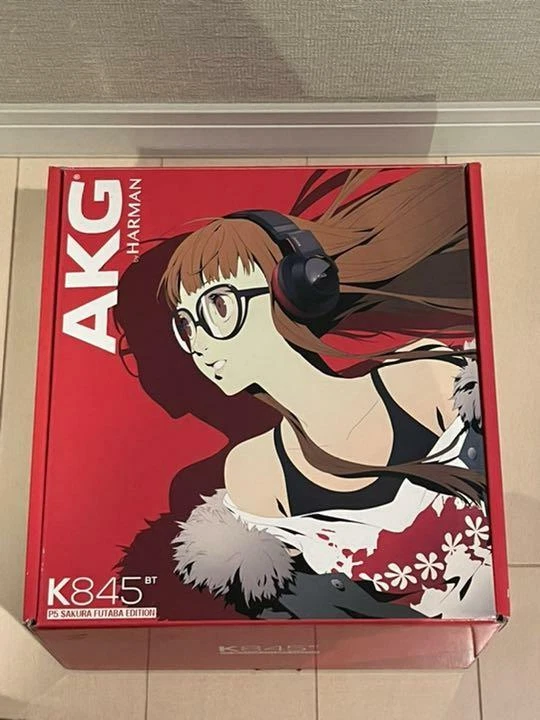 Persona 5 Wireless Headphone P5 SAKURA FUTABA Edition AKG K845BT Japan