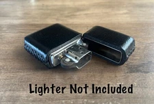 Genuine Leather Case for Zippo Lighter Standard Size (Made in USA 🇺🇸)