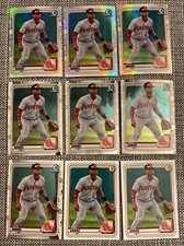 2020 Bowman Draft Chrome JETER DOWNS 3 Refractor, 4 base, 2 paper #BD-5 Prospect
