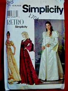 retro gowns