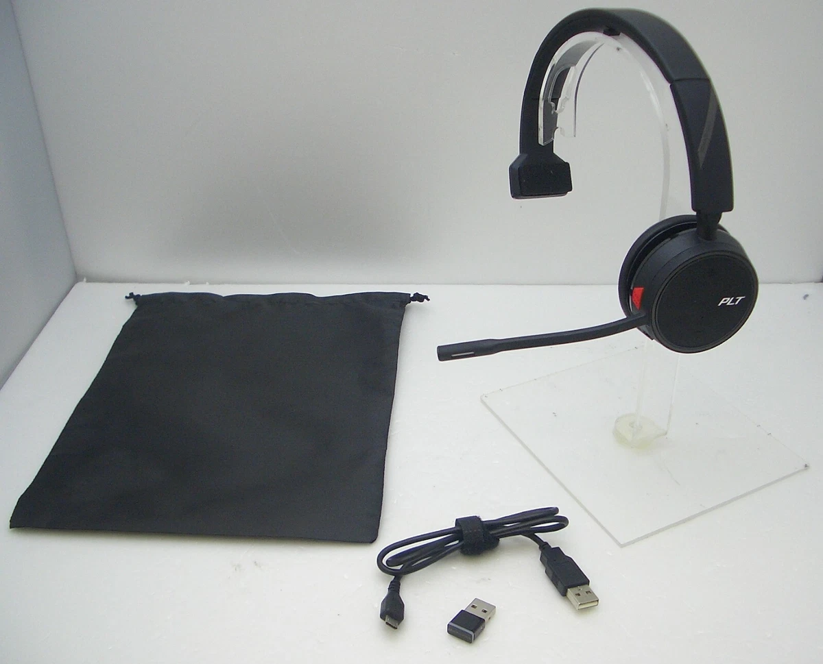 Auriculares para computadora m vil Plantronics Voyager 4210 USB A UC mono Bluetooth sin caja