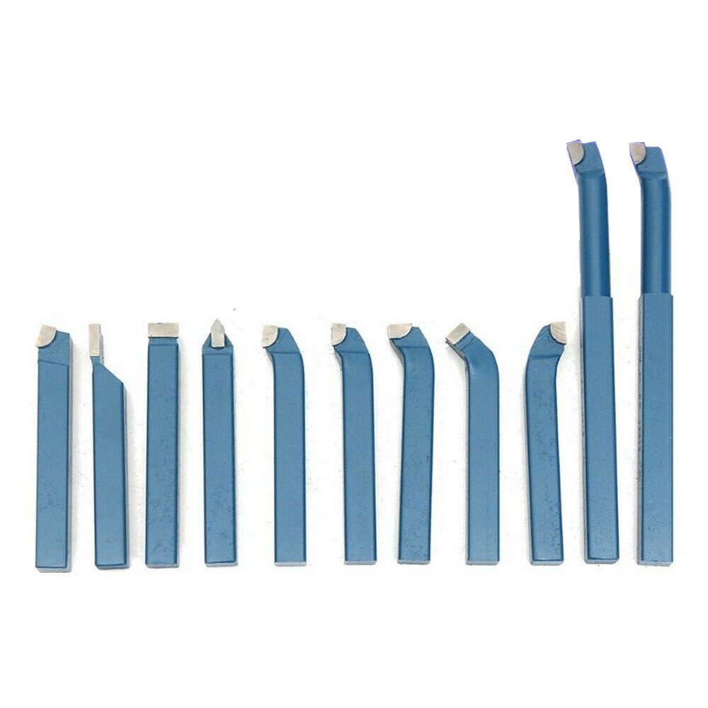 11pcs 8mm for mini Lathe Cutting Tool Turning Lathe Tools Carbide Set