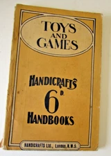 TOYS AND GAMES - Handicrafts 6d Handbooks - 1920s - Number 6
