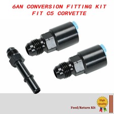 6an Conversion Fitting Kit Fit C5 Corvette Fuel Pressure Regulatorfilter 6an Conversion Fitting Kit Fit C5 Corvette Fuel Pressure Regulatorfilter