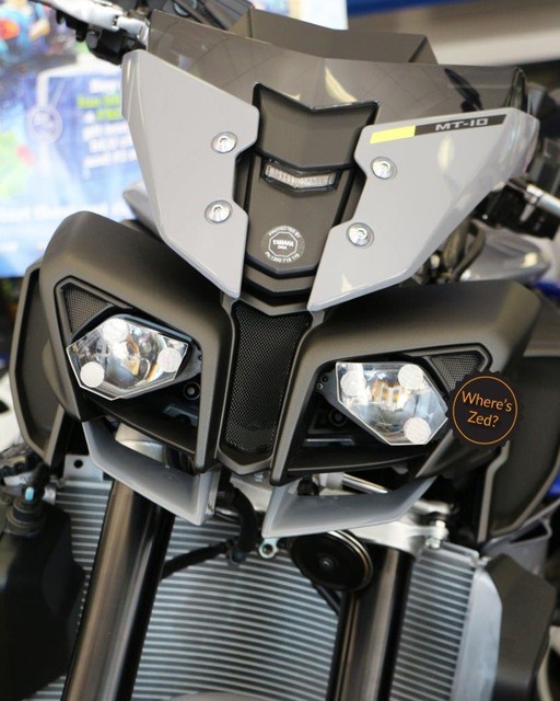 Yamaha MT10 /SP (2016+) Motorcycle Headlight Protector / Light Guard