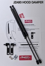 TOYOTA SUPRA MKIV JZA80 BONNET HOOD STRUT DAMPERS BLACK