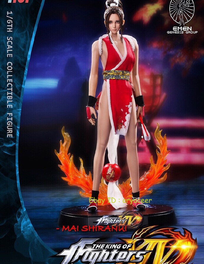 Genesis Emen The King Of Fighters 1/6 Mai Shiranui Red Action