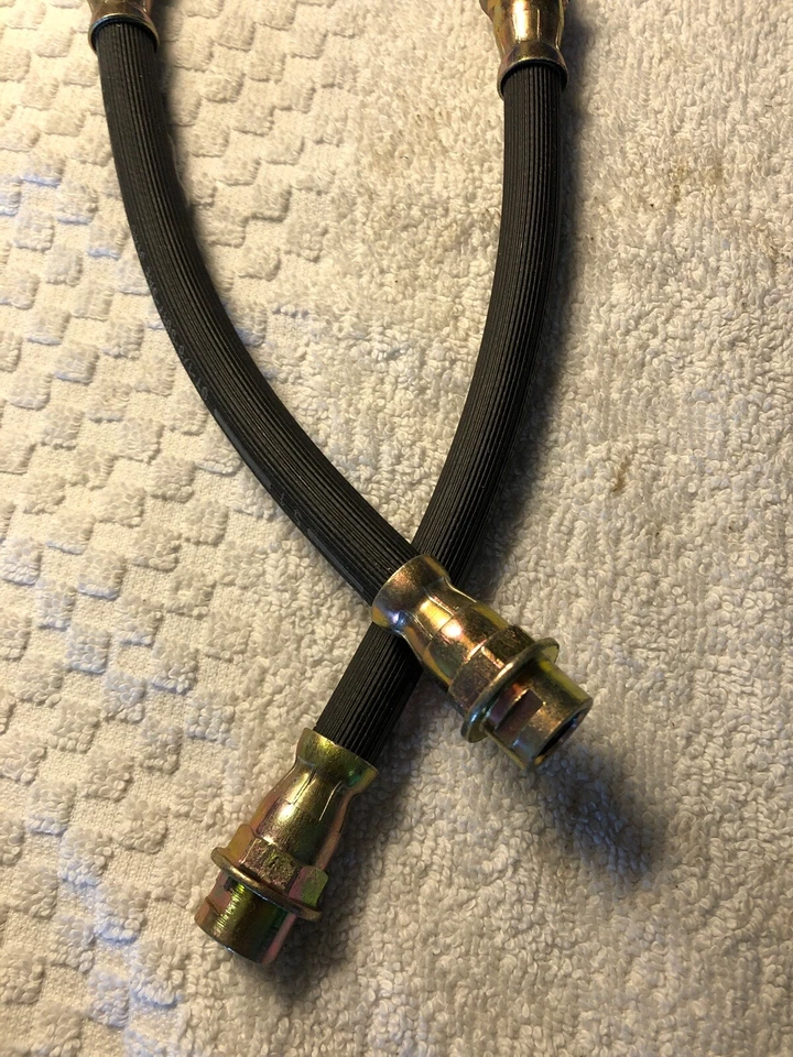 2 mangueras de freno traseras NOS Safeline FC6100 1939-48 Ford Mercury  Foto 4 de 4