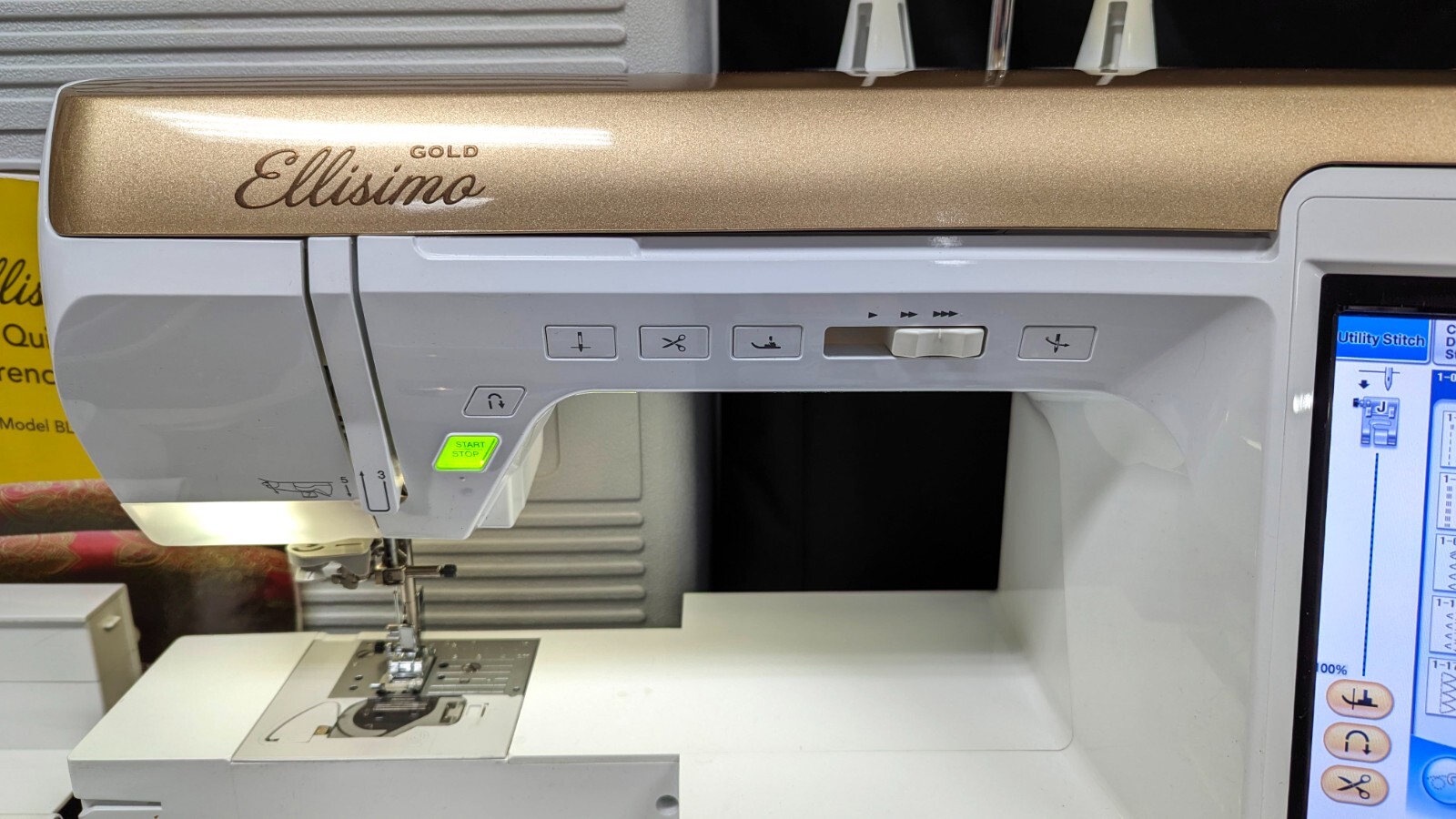 Baby Lock Ellisimo Gold 2 (BLSOG2) Sewing & Embroidery Machine K2B117446 eBay