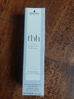 Schwarzkopf tbh Permanent Hair Color 5-49 C Light Brown Beige Violet 2.1 Oz Tube