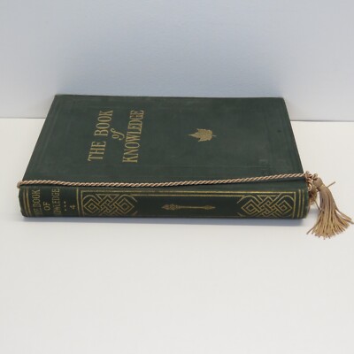 1926 Grolier The Book of Knowledge Volume IV Maple Leaf Edition