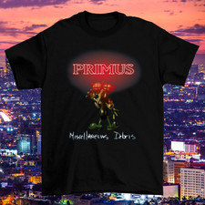 Primus Miscellaneous Debris Tour Cotton Black Unisex S-5XL T-Shirt 1T153