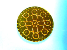 Tabliczka Taleria Tarcza Pozłacana Ezoteryka Mistyka Magia Astrologia Symbol