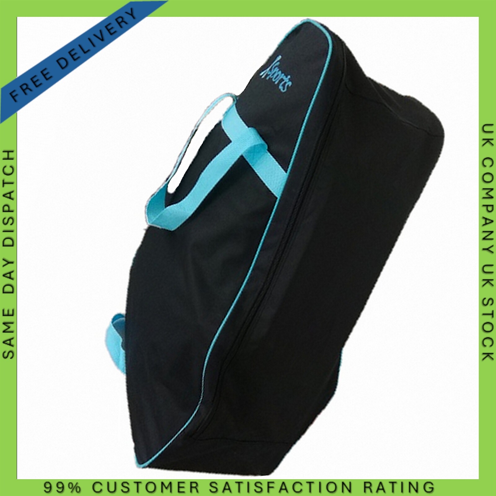Powakaddy CT6 / CT8 Golf Trolley fits Car Travel Cover, Heavy Duty Storage Sack