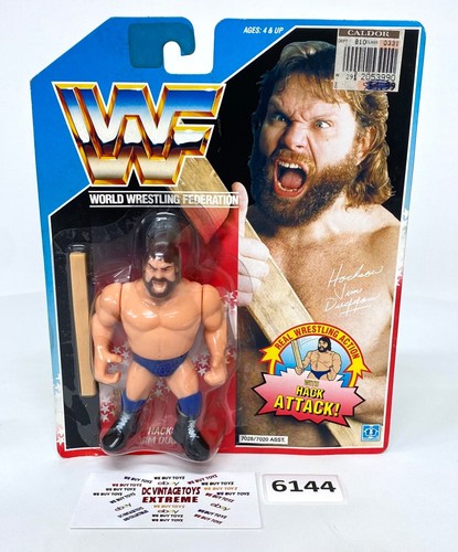 WWF wwe Vintage Wrestler Hacksaw Jim Duggan Hasbro...