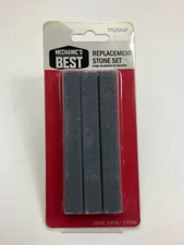 Mechanics Best TR2541F Hone Replacement Stone Set, 3 Fine Grit 4Length