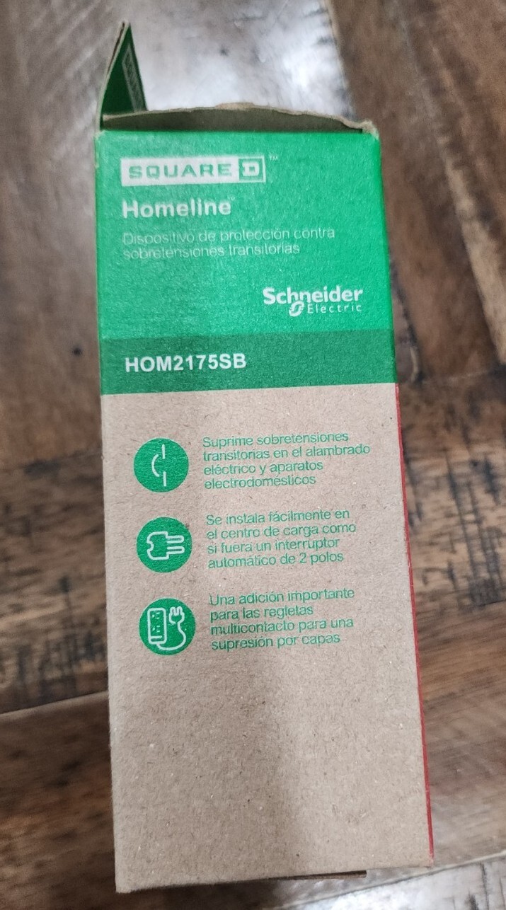 Square D Homeline Surge Protector HOM2175SB NEW 785901210900 eBay